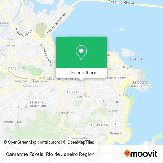 Camarote Favela map