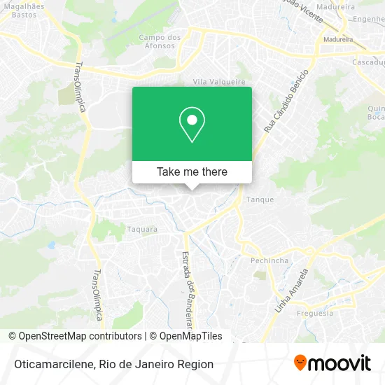 Oticamarcilene map