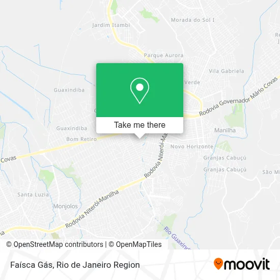 Faísca Gás map