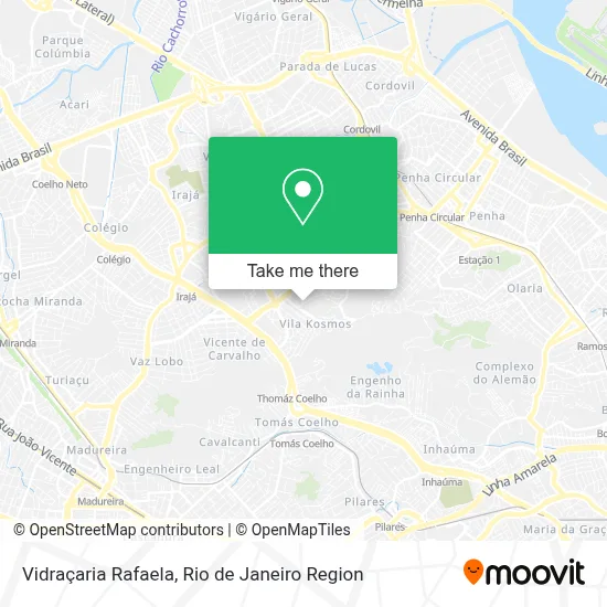 Vidraçaria Rafaela map