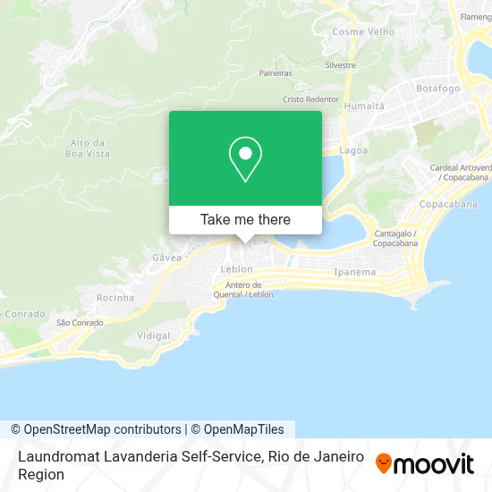 Laundromat Lavanderia Self-Service map
