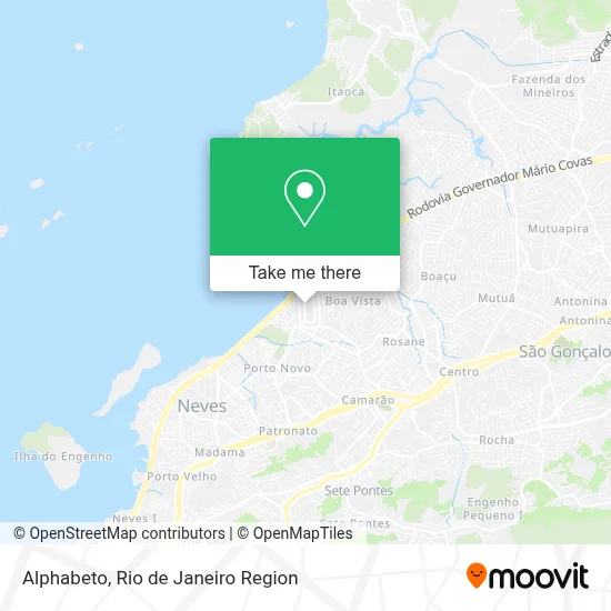 Alphabeto map