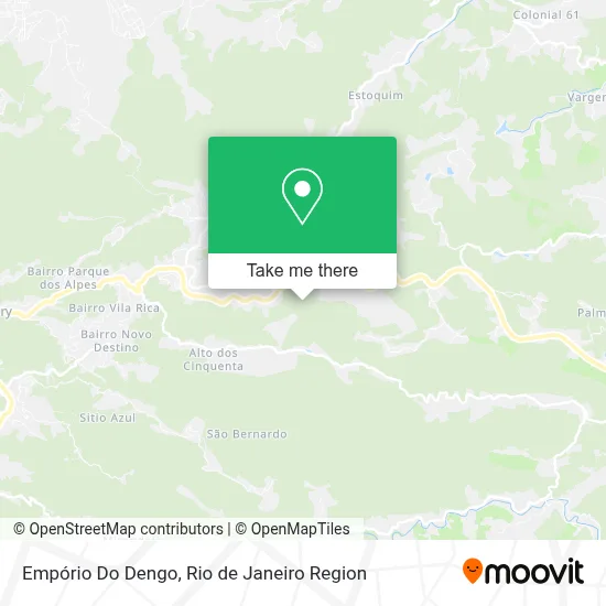Empório Do Dengo map