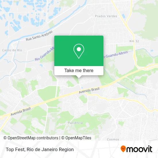Top Fest map