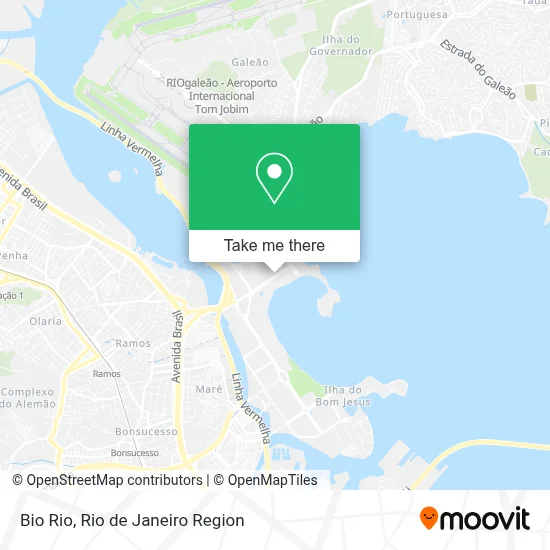 Bio Rio map