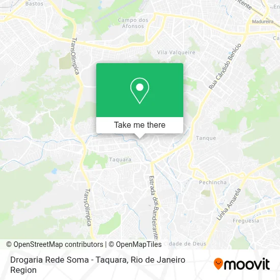 Drogaria Rede Soma - Taquara map