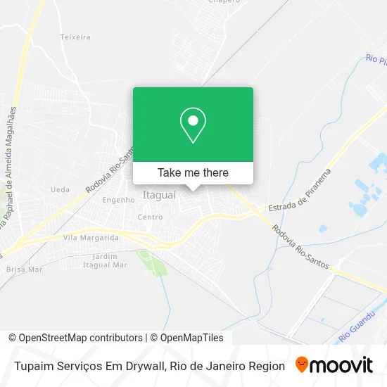 Tupaim Serviços Em Drywall map
