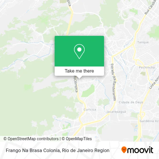 Frango Na Brasa Colonia map