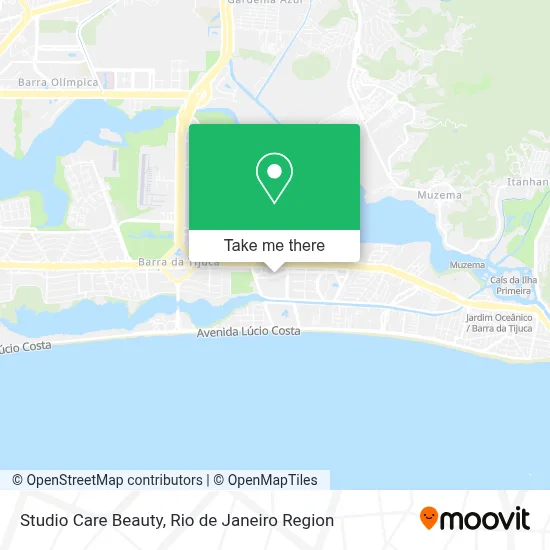 Studio Care Beauty map
