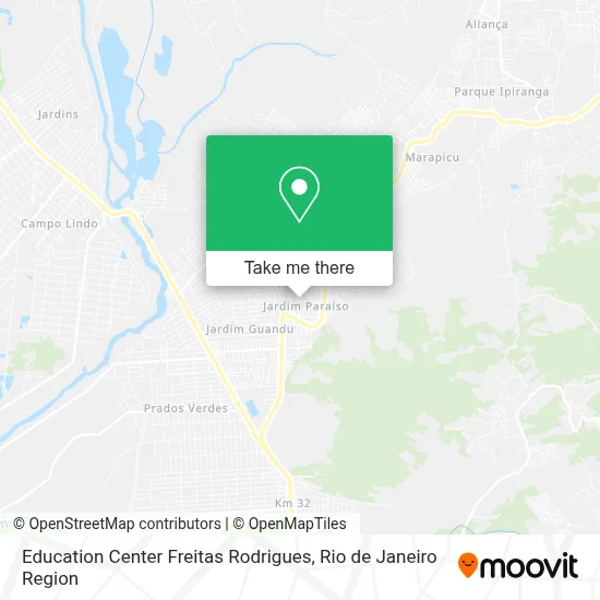 Education Center Freitas Rodrigues map