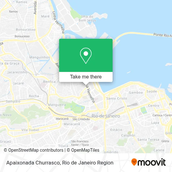 Apaixonada Churrasco map