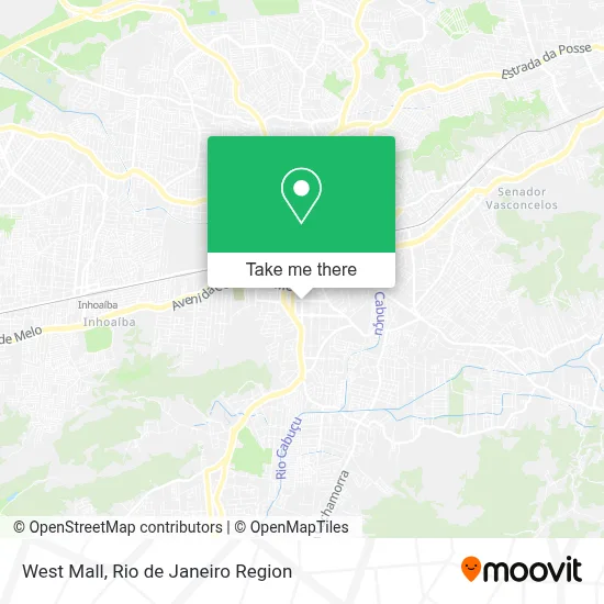 West Mall map