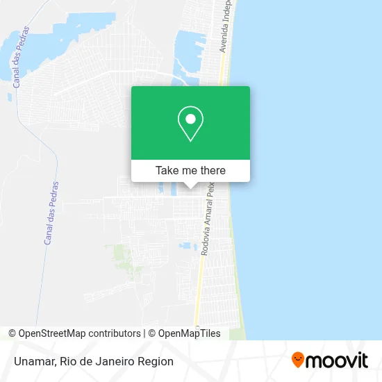Unamar map