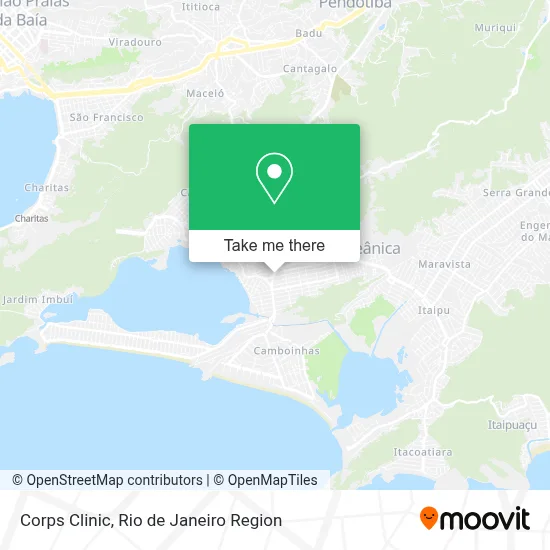 Corps Clinic map