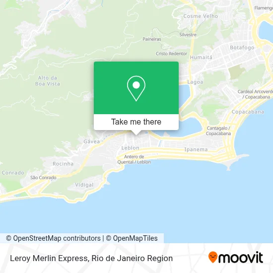 Leroy Merlin Express map