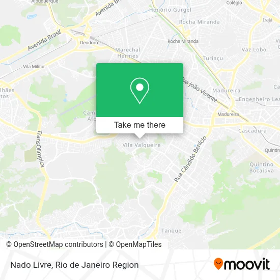 Nado Livre map