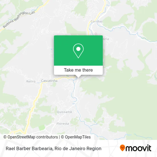 Rael Barber Barbearia map