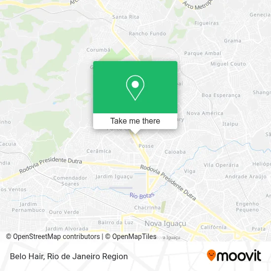 Belo Hair map