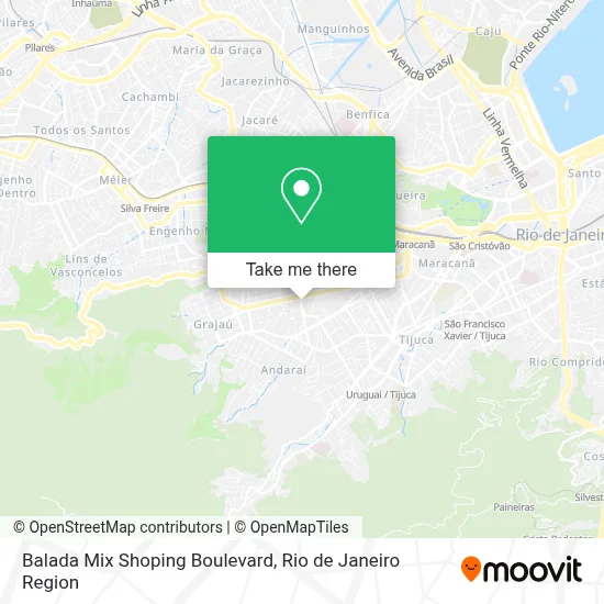 Balada Mix Shoping Boulevard map