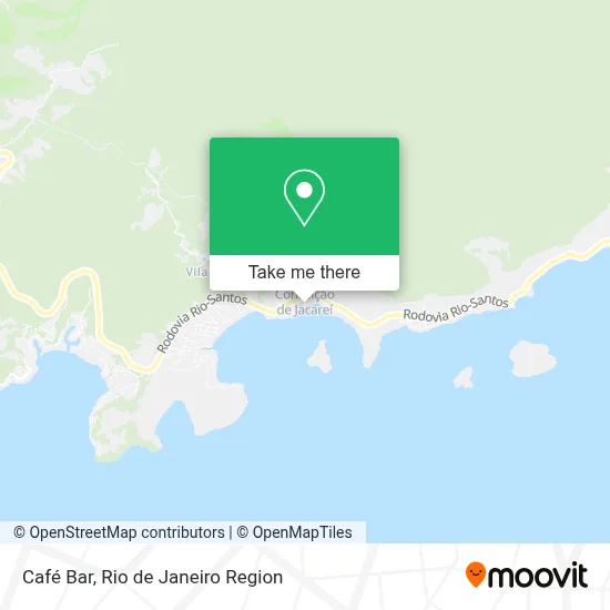 Café Bar map