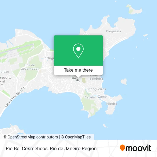 Rio Bel Cosméticos map