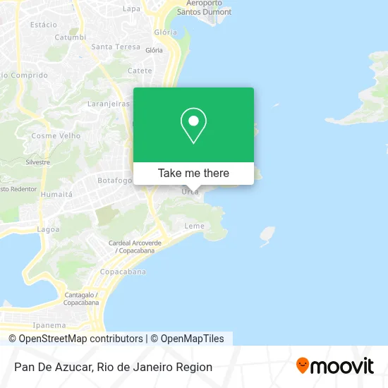 Pan De Azucar map