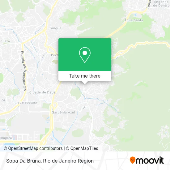 Sopa Da Bruna map