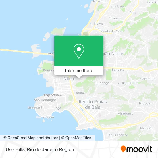 Use Hills map