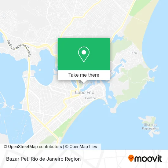 Bazar Pet map