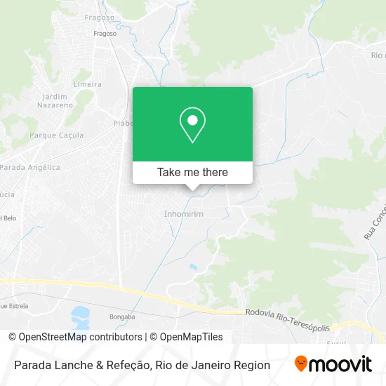 Parada Lanche & Refeção map