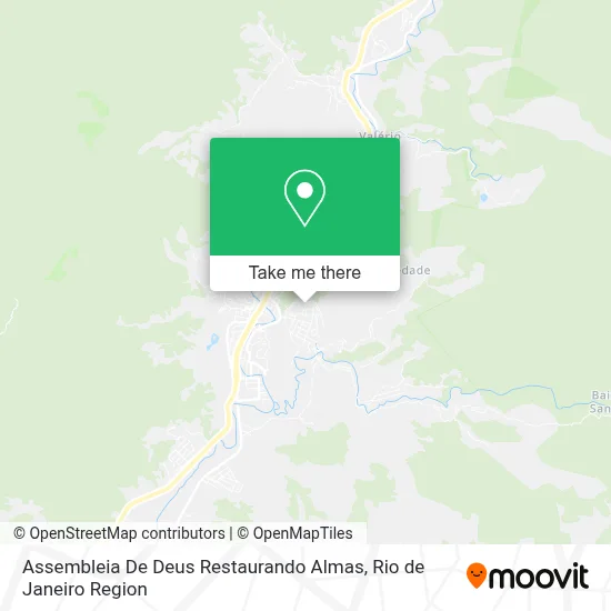 Assembleia De Deus Restaurando Almas map