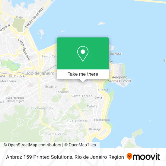 Anbraz 159 Printed Solutions map