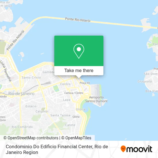 Condominio Do Edificio Financial Center map