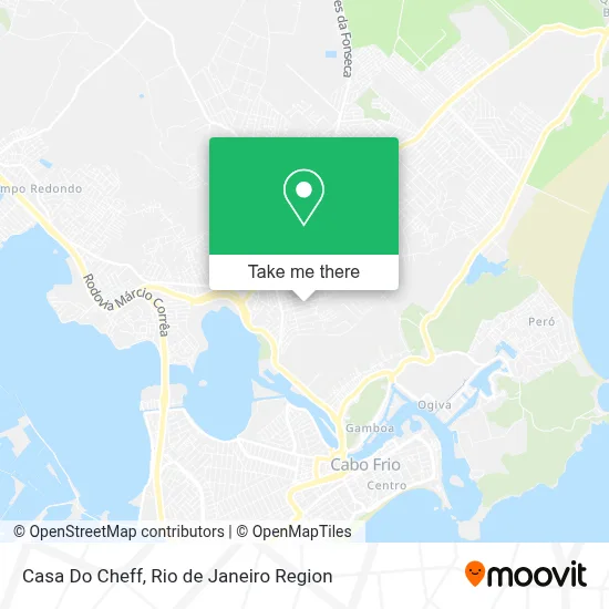 Casa Do Cheff map
