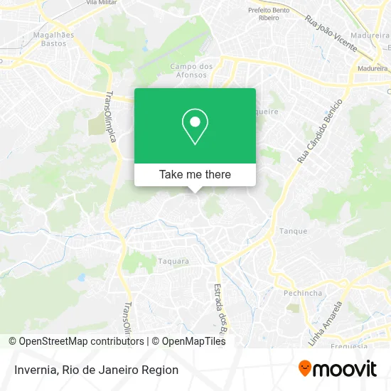 Invernia map