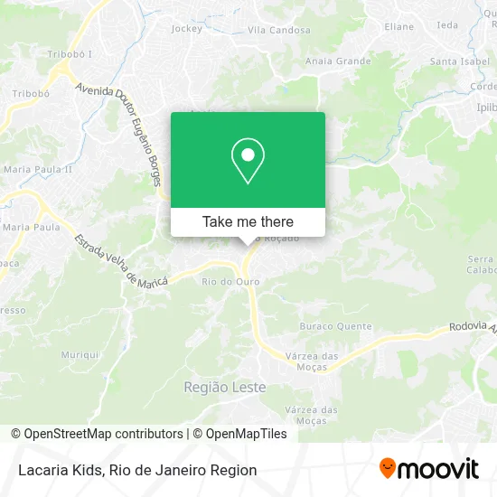 Lacaria Kids map