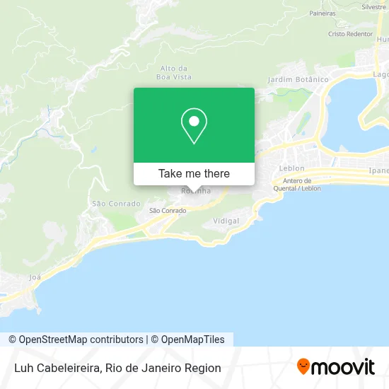 Luh Cabeleireira map
