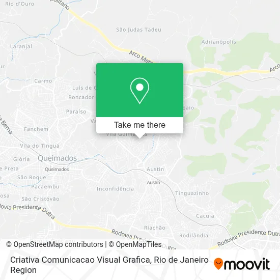 Criativa Comunicacao Visual Grafica map