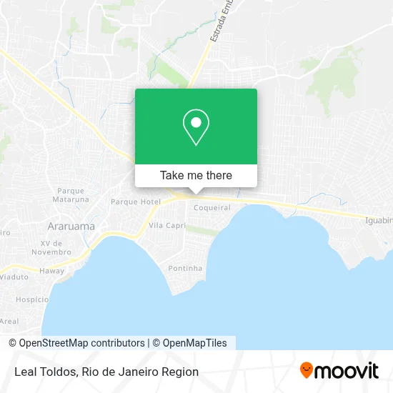 Leal Toldos map