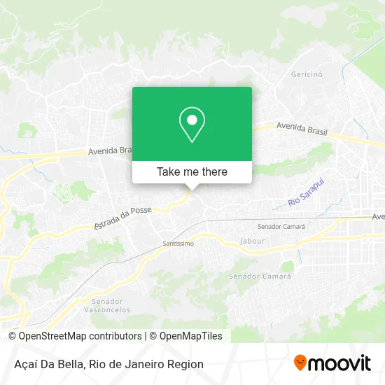 Açaí Da Bella map