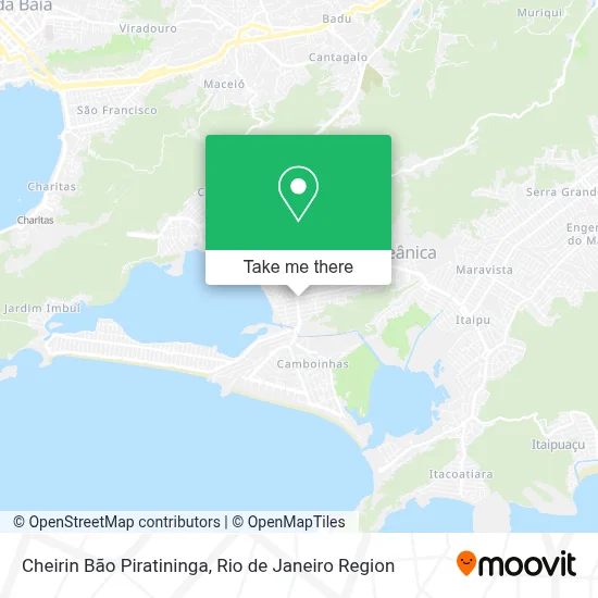 Cheirin Bão Piratininga map