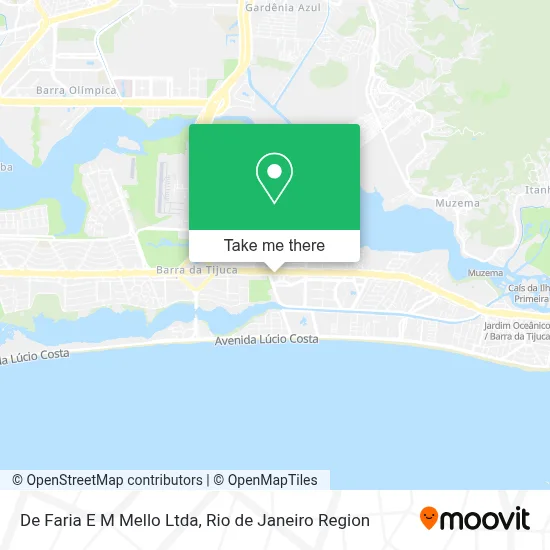 De Faria E M Mello Ltda map