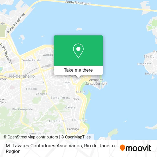 M. Tavares Contadores Associados map