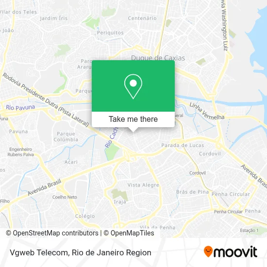 Vgweb Telecom map