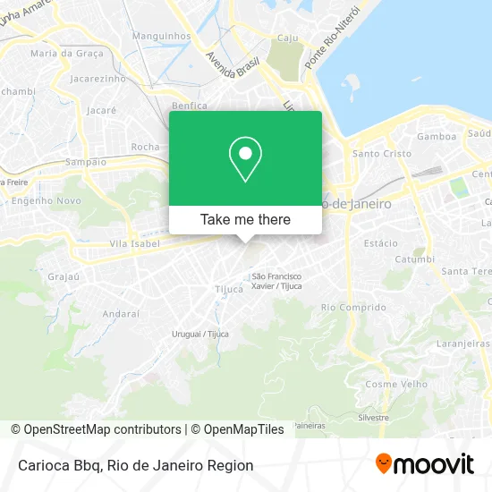 Carioca Bbq map