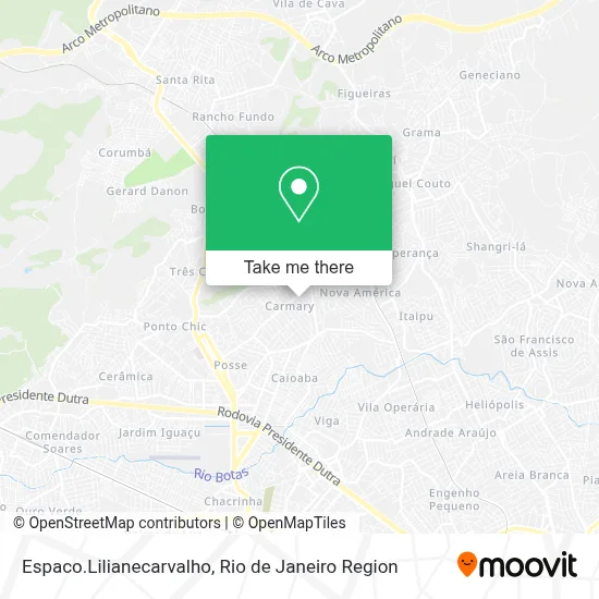 Espaco.Lilianecarvalho map