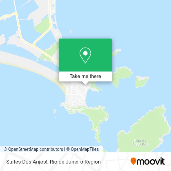 Suítes Dos Anjos! map