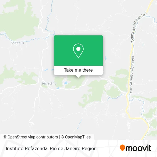 Instituto Refazenda map