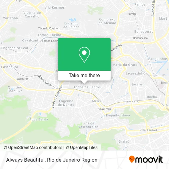 Toujours Belle map