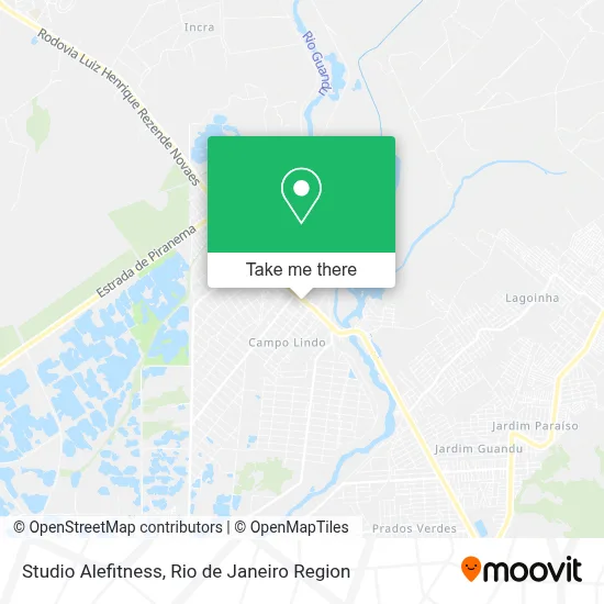 Studio Alefitness map